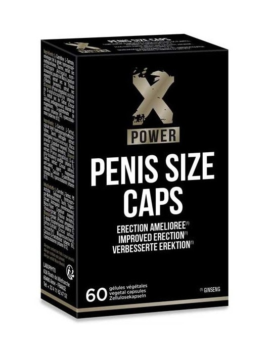 Stimulant d'érection Penis Size Caps XPower 60 Gélules Stimulant d'érection Penis Size Caps XPower 60 Gélules