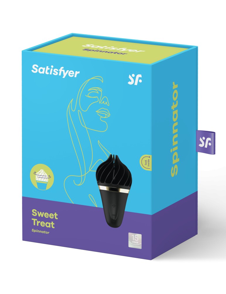 Stimulateur clitoridien Sweet Treat Noir