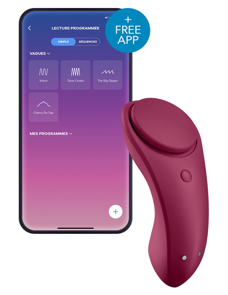 Stimulateur de clitoris Sexy Secret - Panty Vibrator Satisfyer Stimulateur de clitoris Sexy Secret - Panty Vibrator Satisfyer