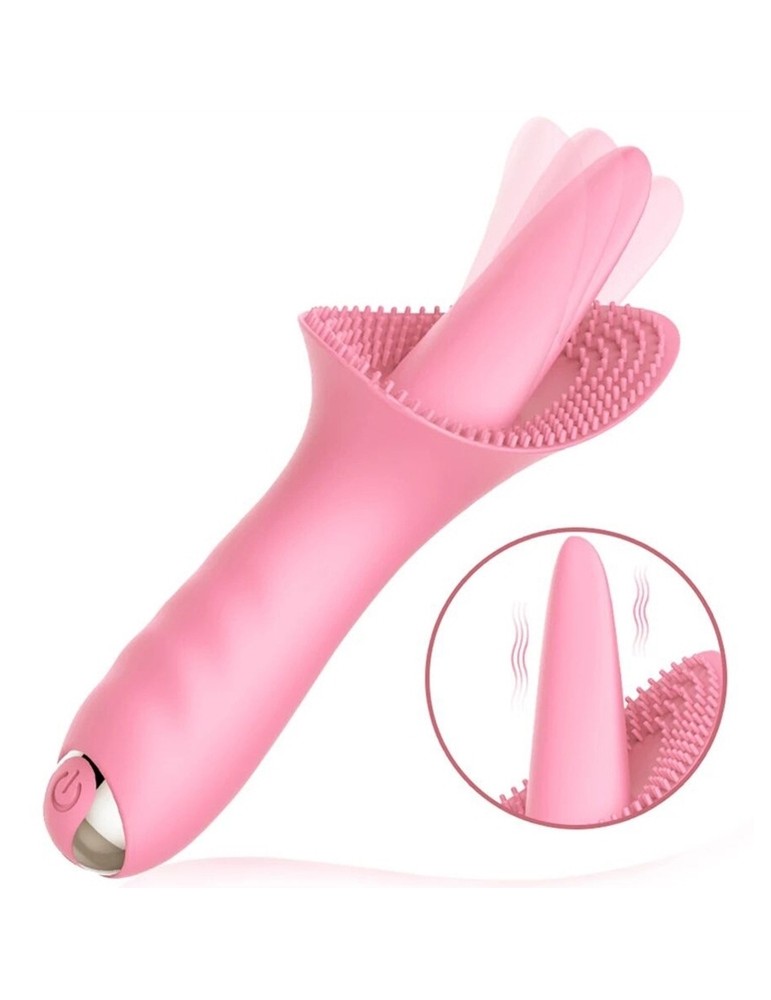 Stimulateur pour anulingus Titan Flow Rose