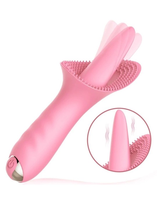 Stimulateur pour anulingus Titan Flow Rose