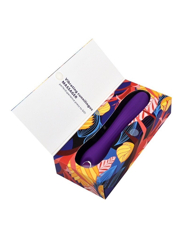 Stimulateur de clitoris Cunnong 16 x 2.7cm Violet