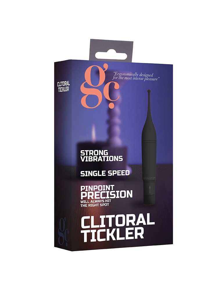 Stimulateur Clitoral Tickler Noir