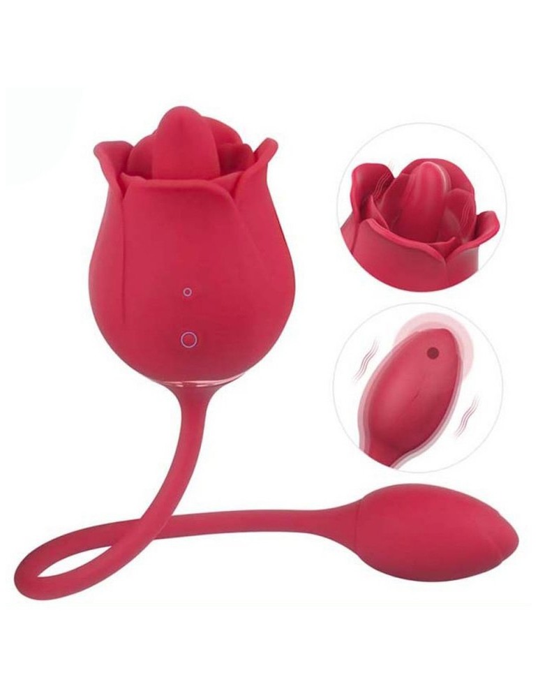 Accessoire Anulingus Twin Blossoms Rose