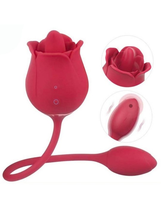 Accessoire Anulingus Twin Blossoms Rose