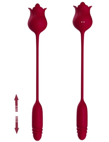 Stimulateur et Vibro Dwich Rose 2