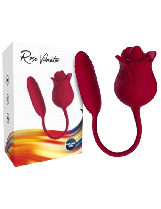 Stimulateur et Vibro Dwich Rose