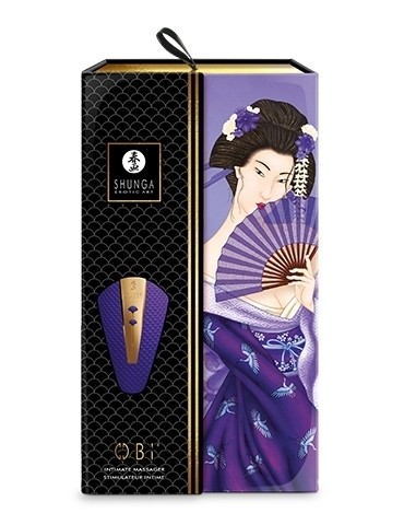 Stimulateur intime Shunga Obi Violet 2