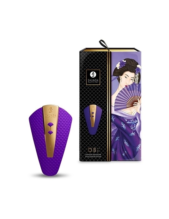 Stimulateur intime Shunga Obi Violet