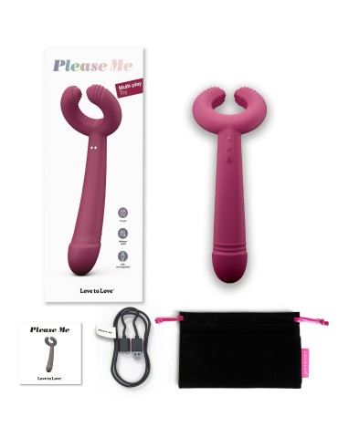 Stimulateur Please Me Love To Love Rose 2