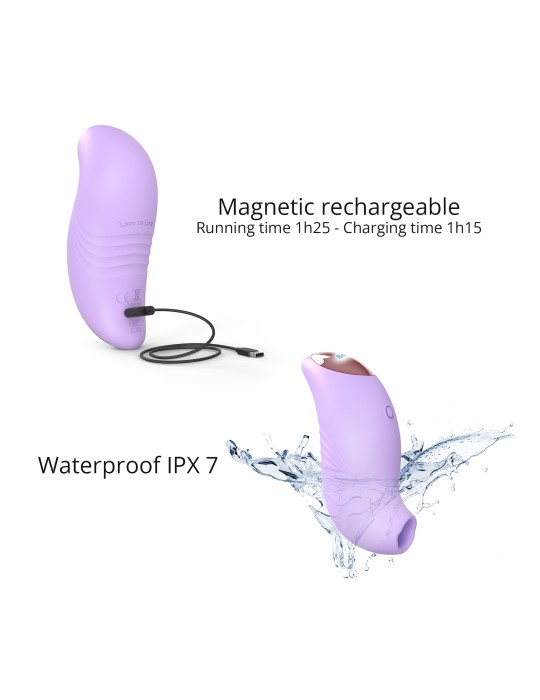 Stimulateur de clitoris Believer Love to Love Mauve