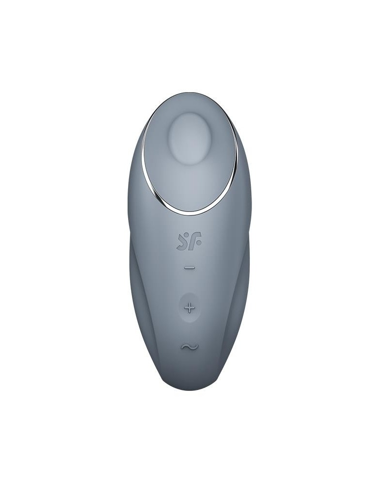 Stimulateur de Clitoris Tap & Climax 1 Gris Clair