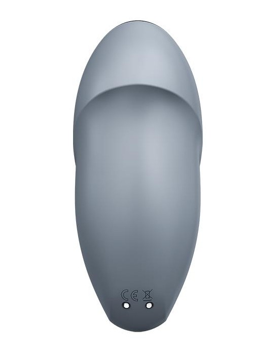 Stimulateur de Clitoris Tap & Climax 1 Gris Clair