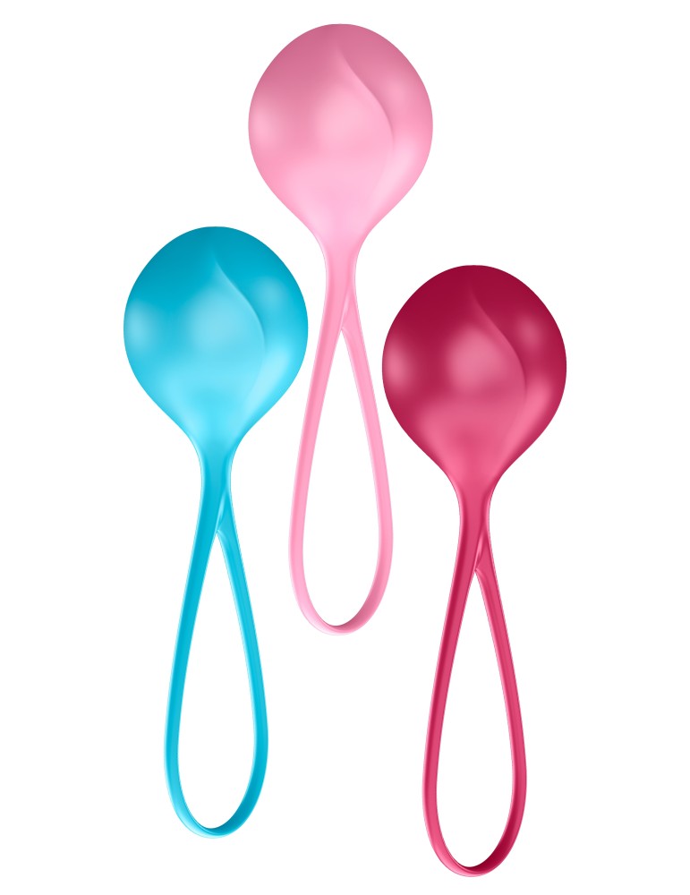 Kit de 3 boules de geisha - 3.8 cm Kit de 3 boules de geisha - 3.8 cm