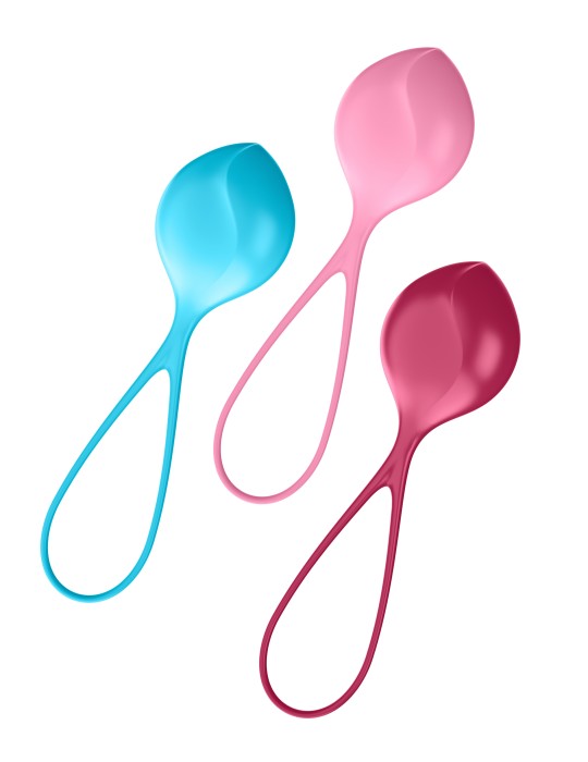 Kit de 3 boules de geisha - 3.8 cm