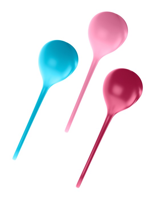 Kit de 3 boules de geisha - 3.8 cm