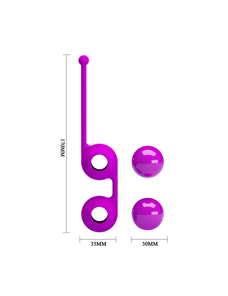 Boules Kegel Tighten Up III Violet