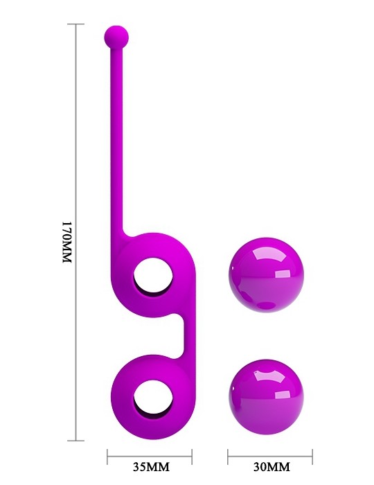 Boules Kegel Tighten Up III Violet