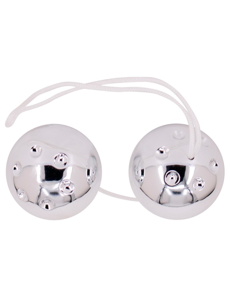 Boules de Geisha Duo Balls Silver Boules de Geisha Duo Balls Silver