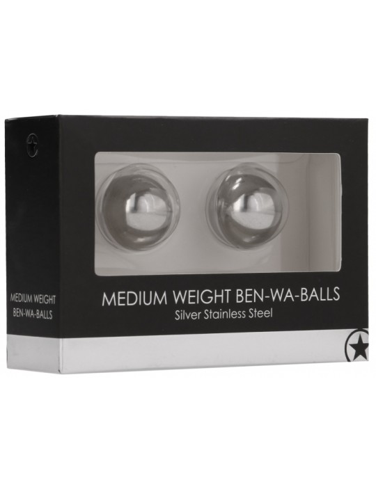 Boules de Geisha Ben-Wa-Balls 22mm Métal