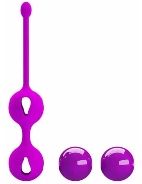 Boules de Geisha Tighten Up II Pretty Love 8.5 x 3.2cm Violet