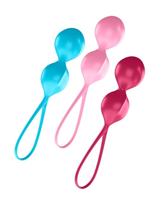 Boules de Geisha V-Balls Satisfyer 8 x 3.4cm Boules de Geisha V-Balls Satisfyer 8 x 3.4cm