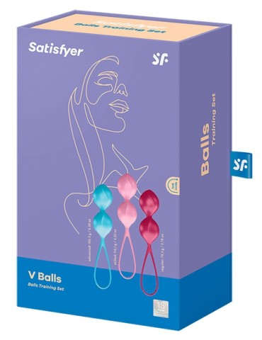 Boules de Geisha V-Balls Satisfyer 8 x 3.4cm 2