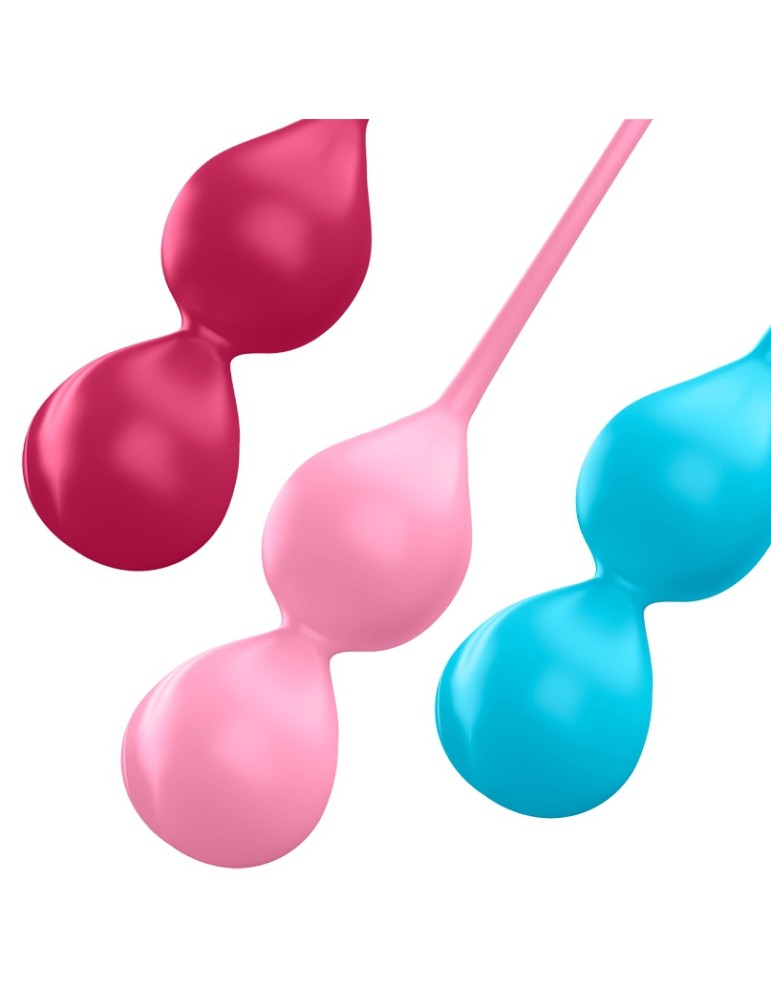 Boules de Geisha V-Balls Satisfyer 8 x 3.4cm