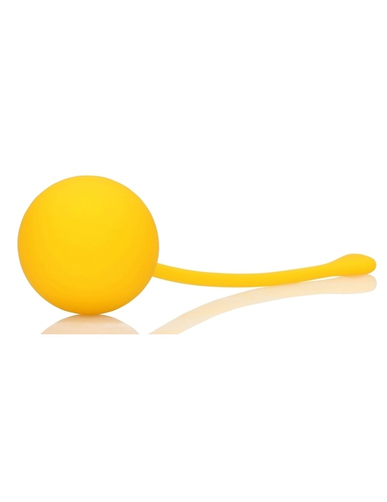 Boules de Kegel en silicone Balls Training Jaunes