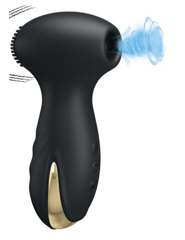 Stimulateur de clitoris Hammer Royal Pleasure Pretty Love Noir