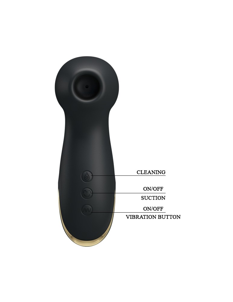 Stimulateur de clitoris Hammer Royal Pleasure Pretty Love Noir