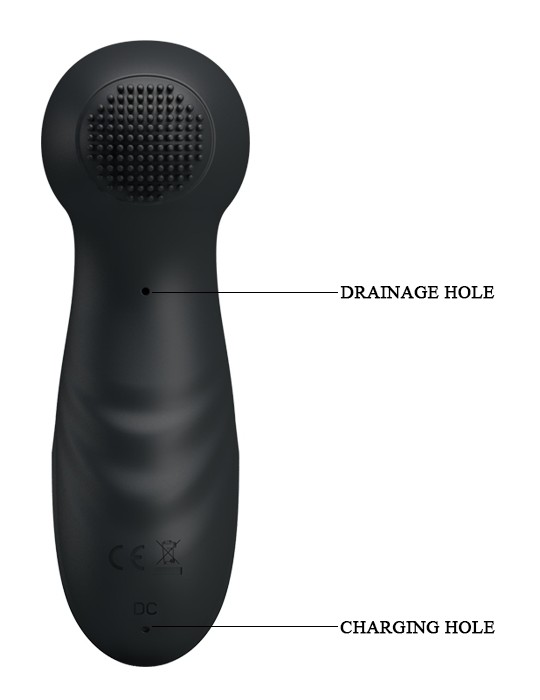 Stimulateur de clitoris Hammer Royal Pleasure Pretty Love Noir
