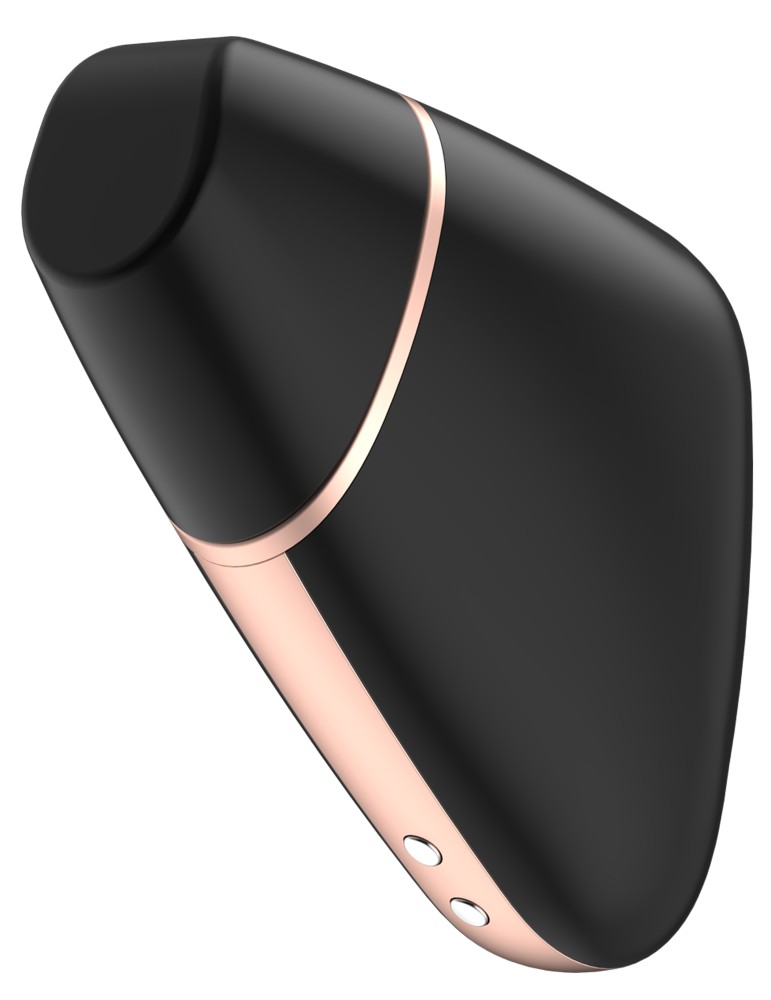 Stimulateur de clitoris connecté Love Triangle Satisfyer Noir