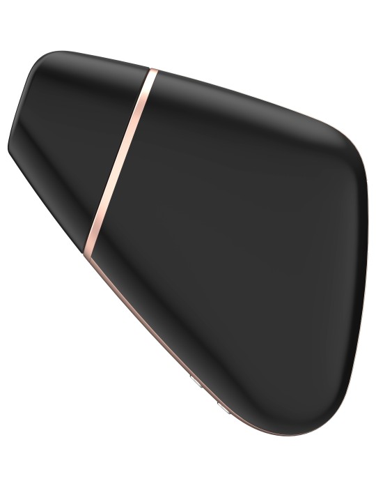 Stimulateur de clitoris connecté Love Triangle Satisfyer Noir