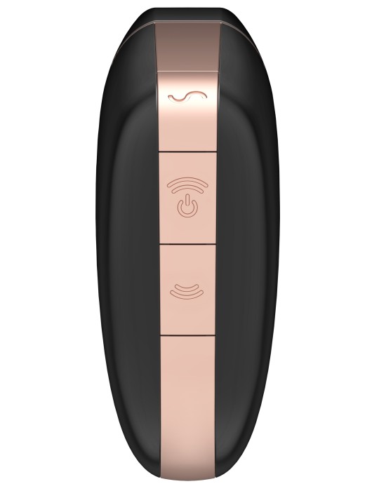 Stimulateur de clitoris connecté Love Triangle Satisfyer Noir