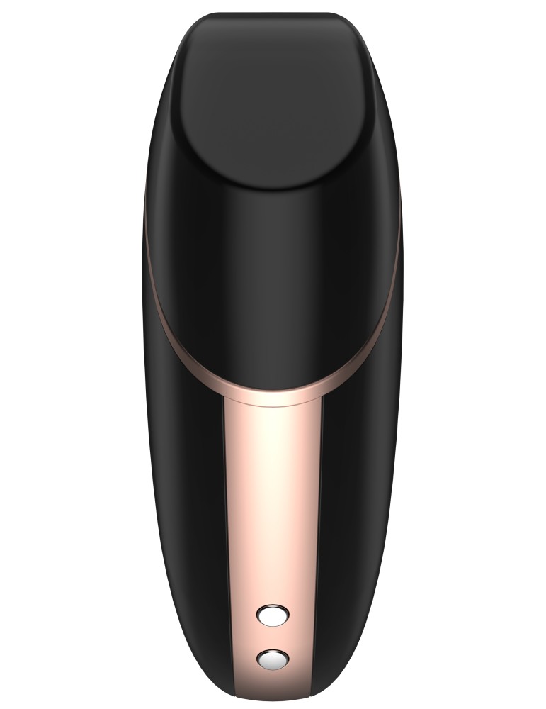 Stimulateur de clitoris connecté Love Triangle Satisfyer Noir