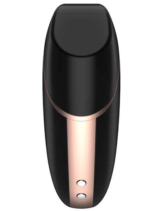 Stimulateur de clitoris connecté Love Triangle Satisfyer Noir