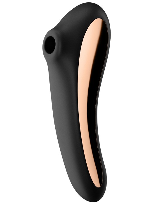 Stimulateur de clitoris Dual Kiss Satisfyer Noir