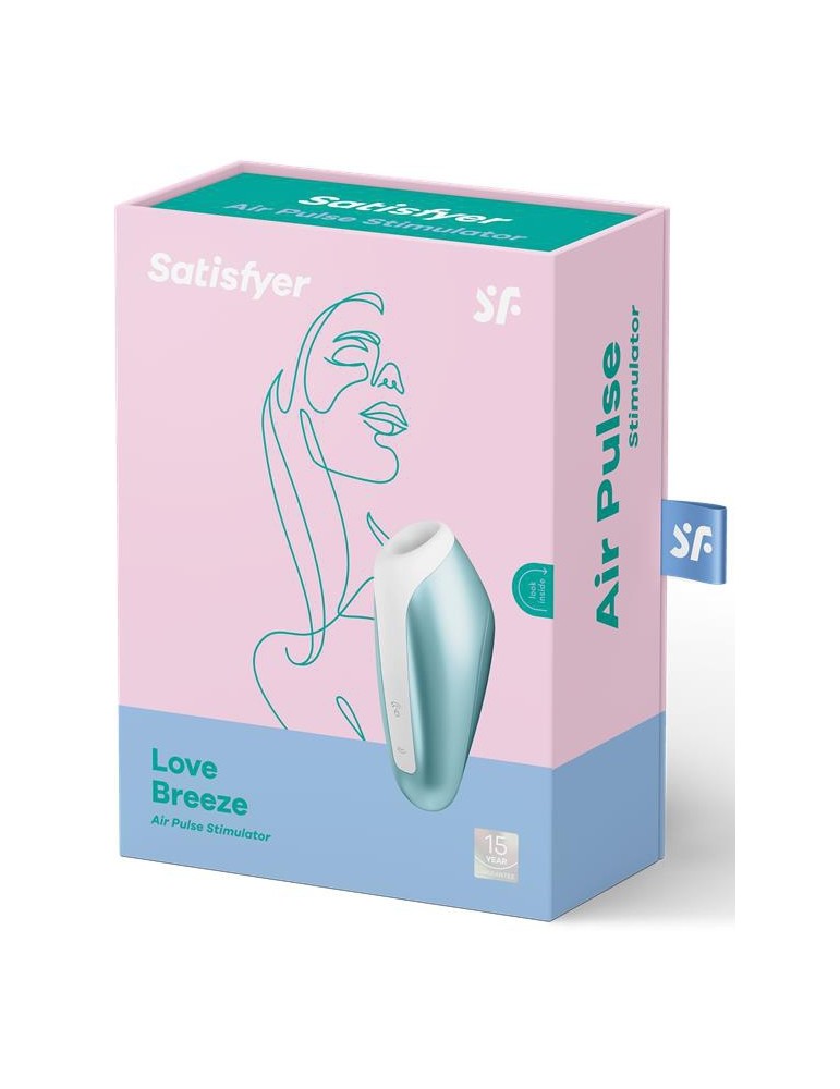 Stimulateur de clitoris Love Breeze Bleu