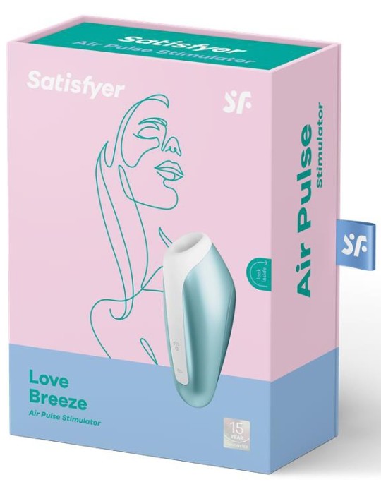 Stimulateur de clitoris Love Breeze Bleu