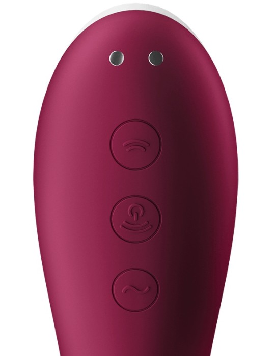 Stimulateur de clitoris DUAL CRUSH Satisfyer 16cm
