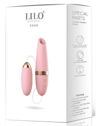 Stimulateur de clitoris à aspiration Lilo Sucker Rose 2