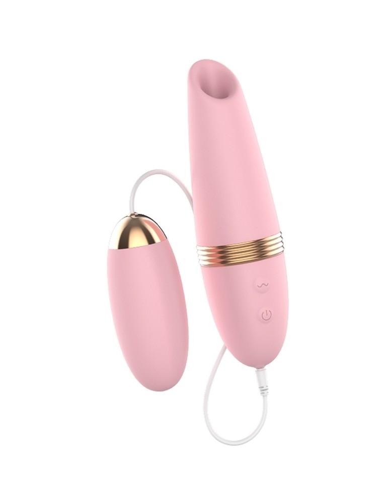 Stimulateur de clitoris à aspiration Lilo Sucker Rose