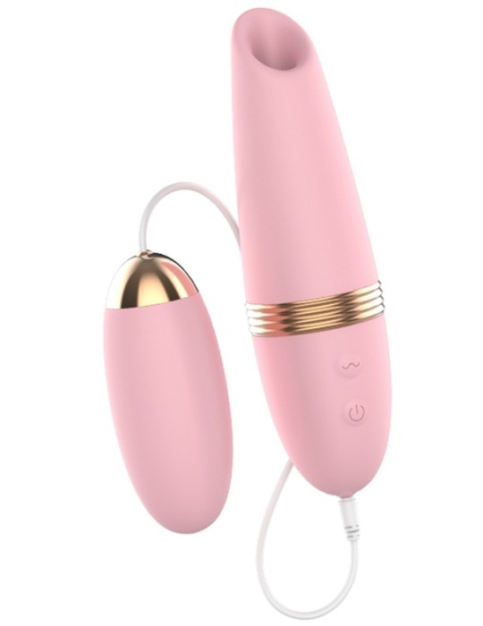 Stimulateur de clitoris à aspiration Lilo Sucker Rose