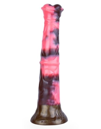 Gode Animal Ragulf 26 x 5.5cm Noir-Rose