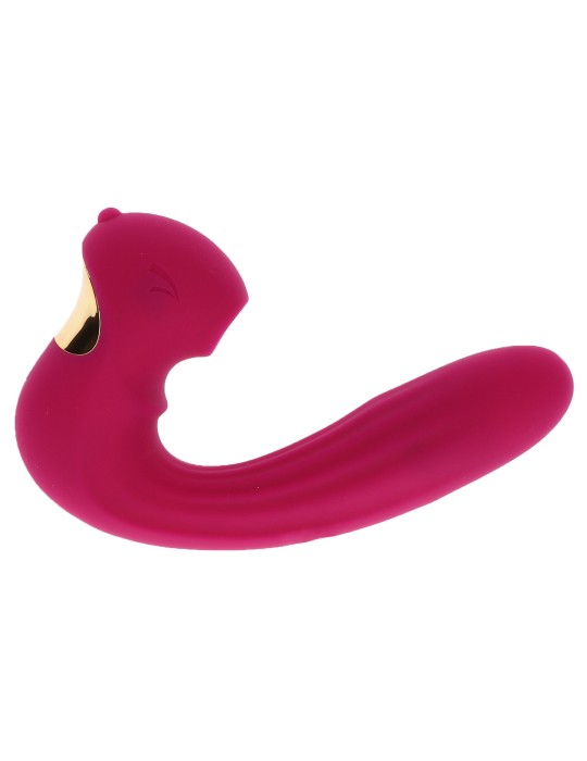 Stimulateur de clitoris et point G Celestial 15cm Violet