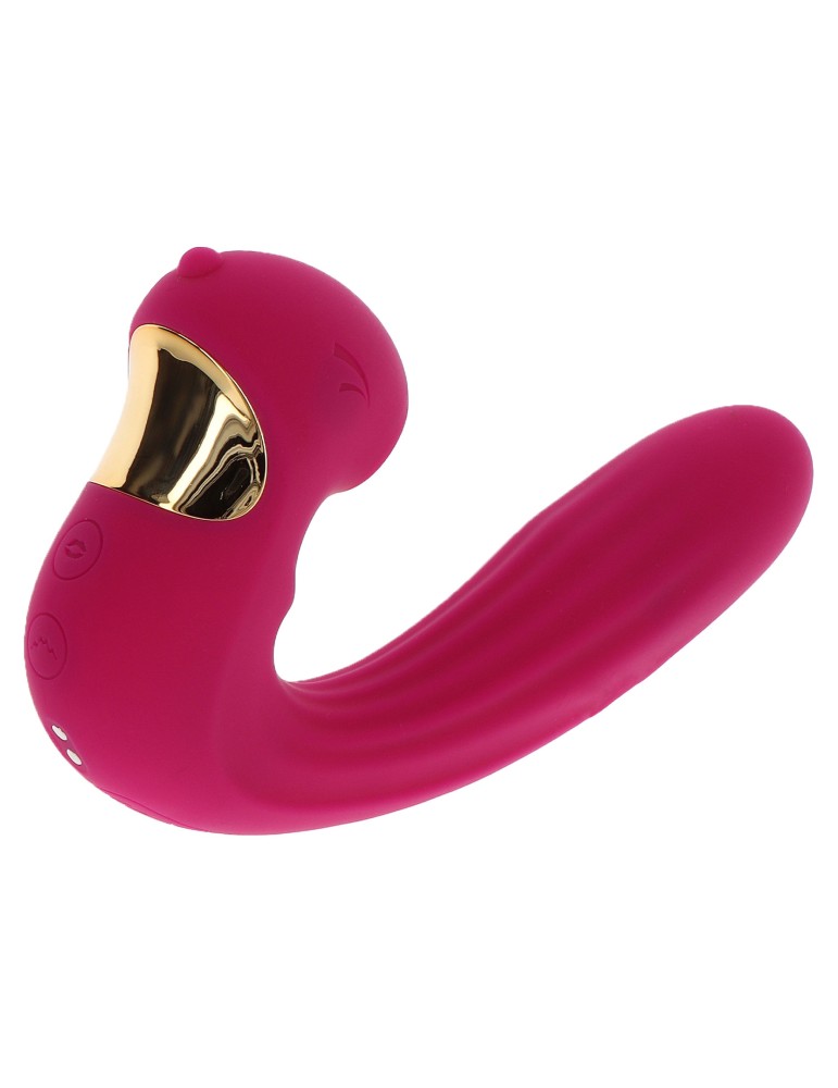 Stimulateur de clitoris et point G Celestial 15cm Violet