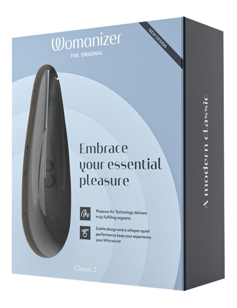 Stimulateur de clitoris Womanizer Classic 2 Noir