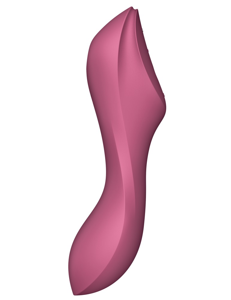 Stimulateur de clitoris Curvy Trinity 3 Satisfyer Rose