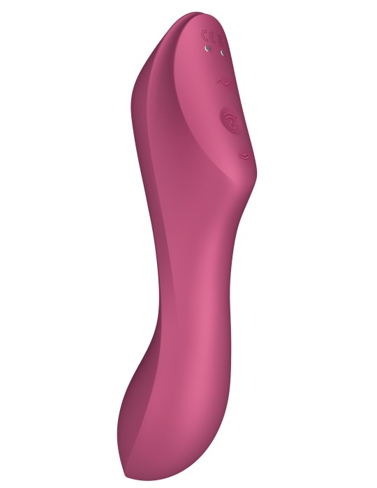 Stimulateur de clitoris Curvy Trinity 3 Satisfyer Rose